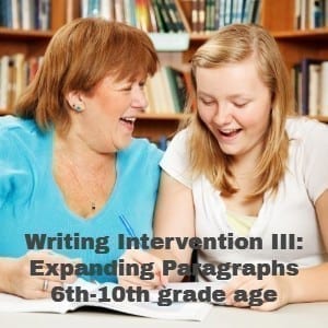 Just-Right Online Writing Intervention Level 3