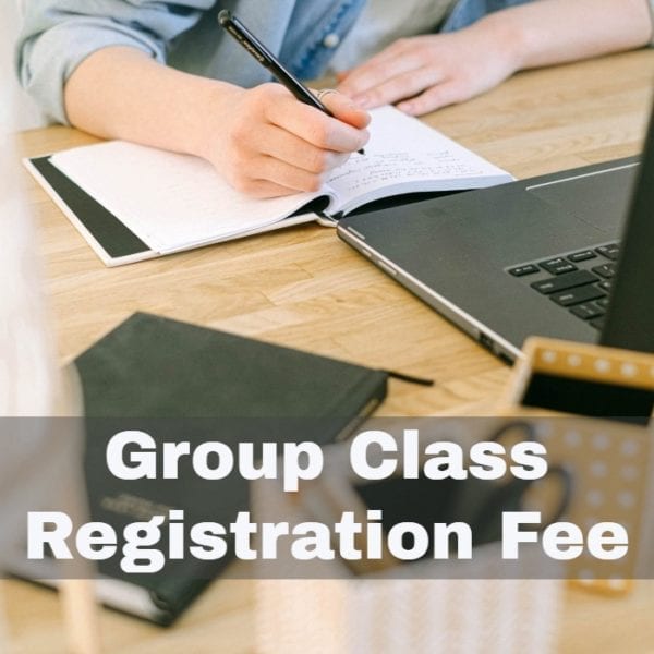 Group CLass Registration Fee